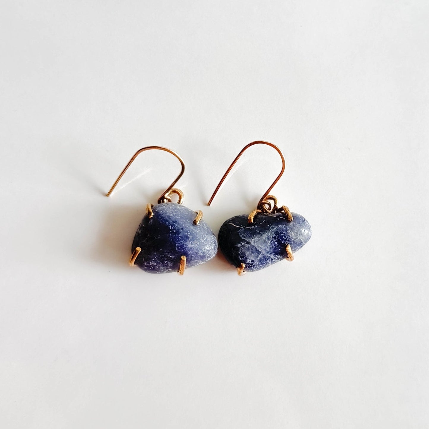 Iolite Amulet Earrings - Peerless Charm