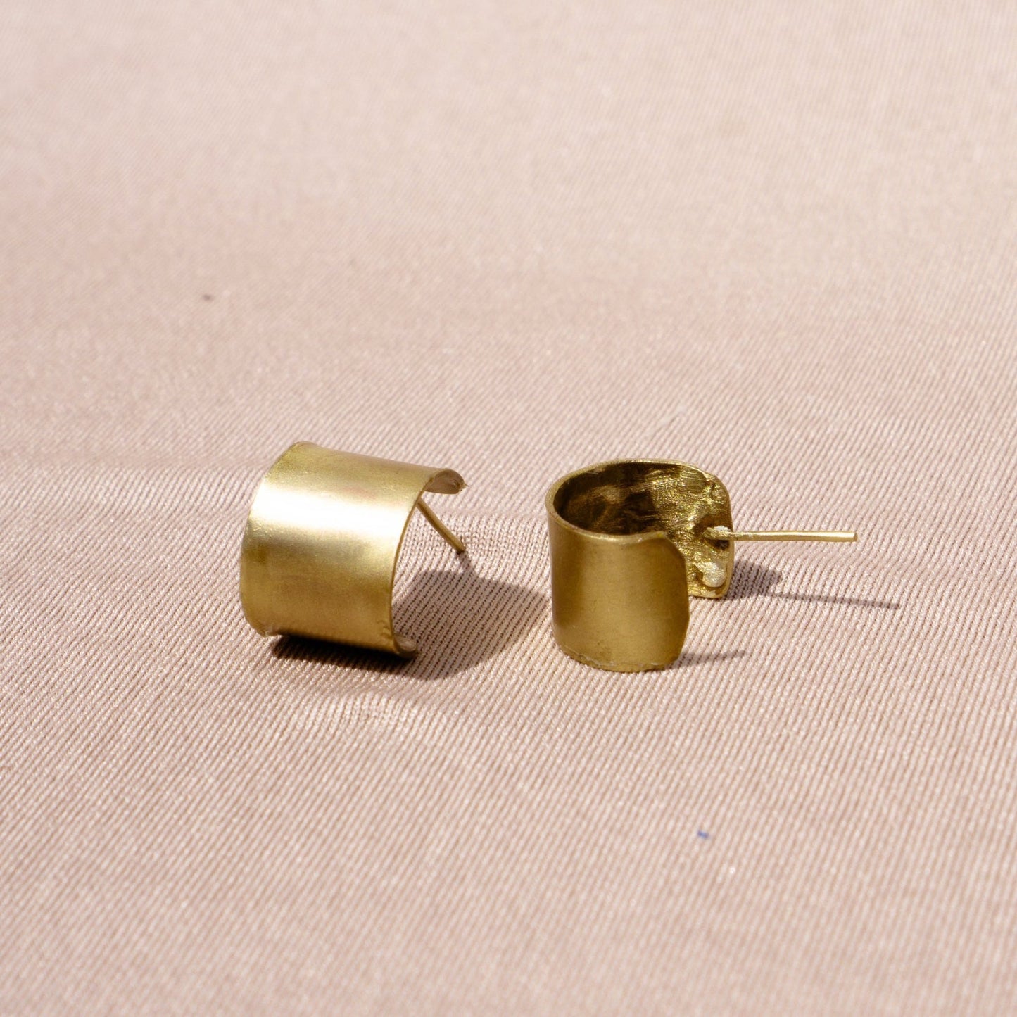 Wide Hoop Earrings - Peerless Charm