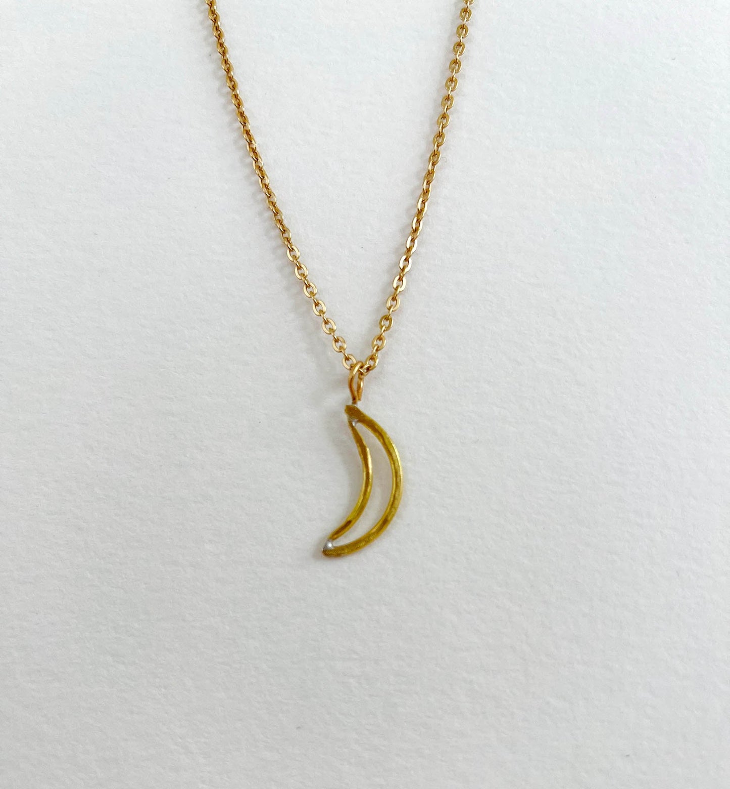 The Dainty Moon Necklace - Peerless Charm