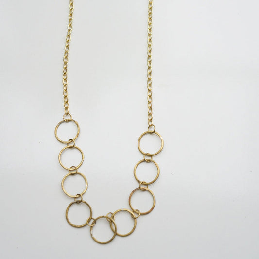 The Hoop Chain Necklace - Peerless Charm