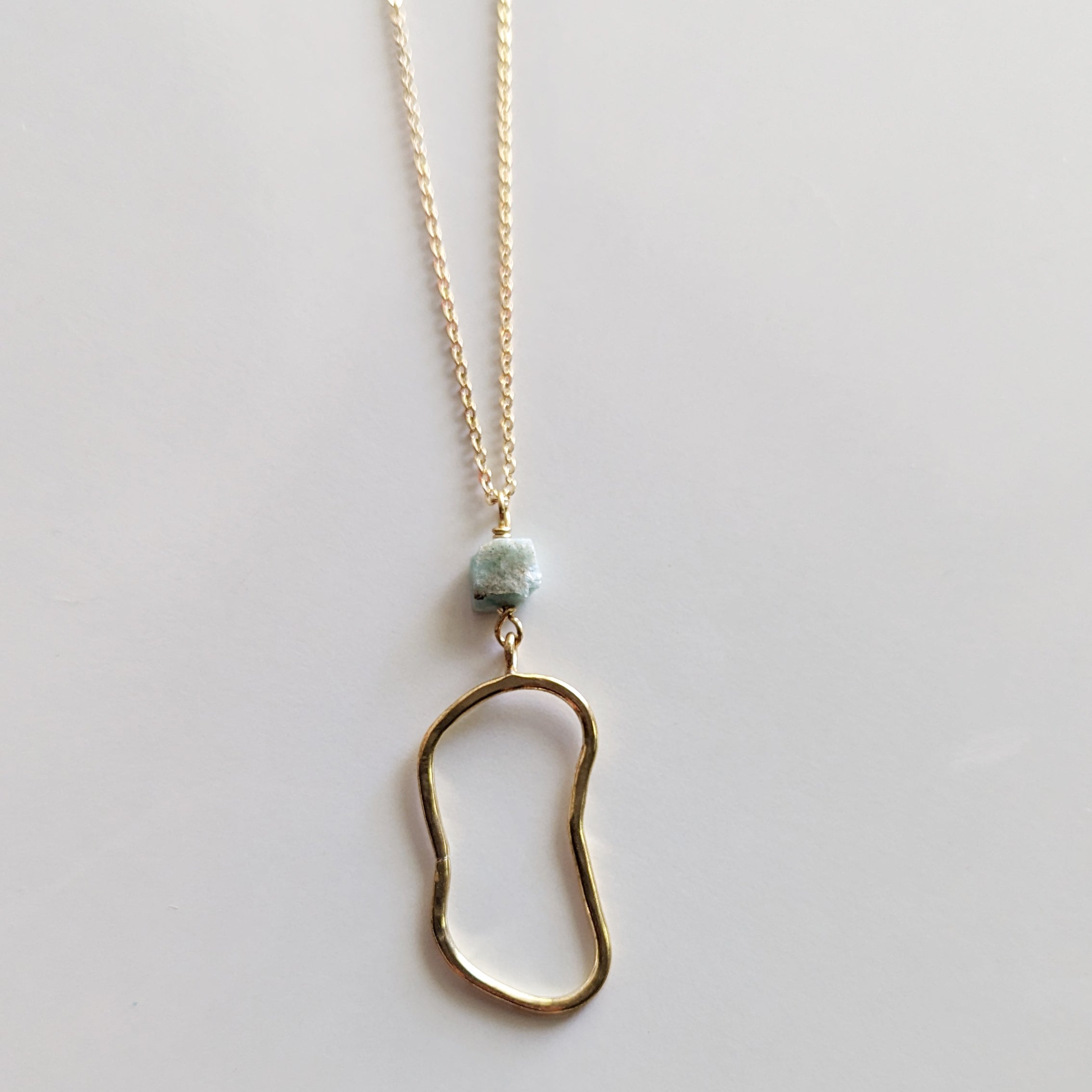 Amazonite FreeForm Necklace