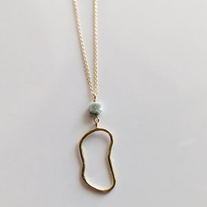 Amazonite FreeForm Necklace