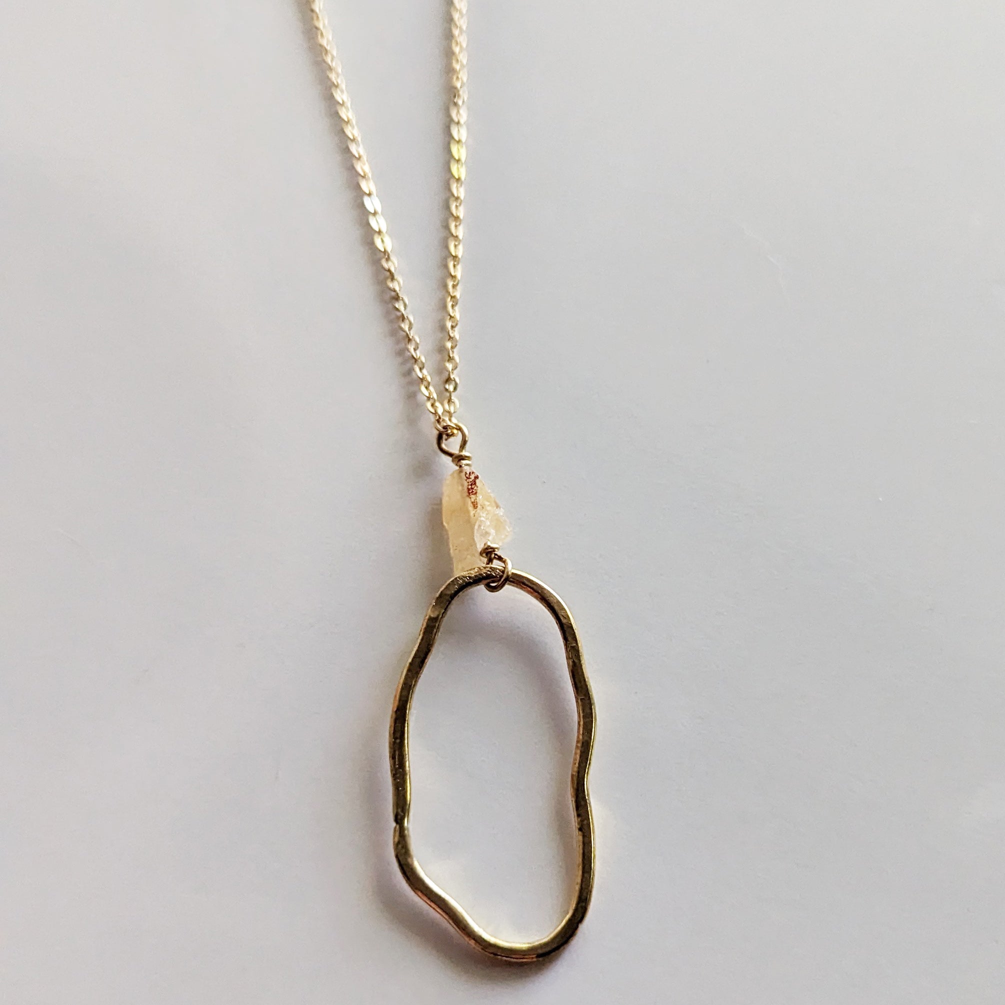 Sunstone FreeForm Necklace