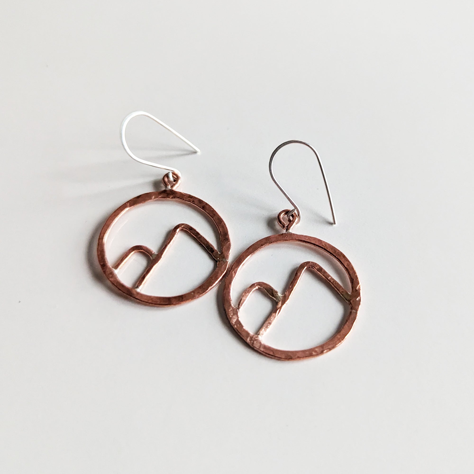 Copper Mountain Dangle Earrings