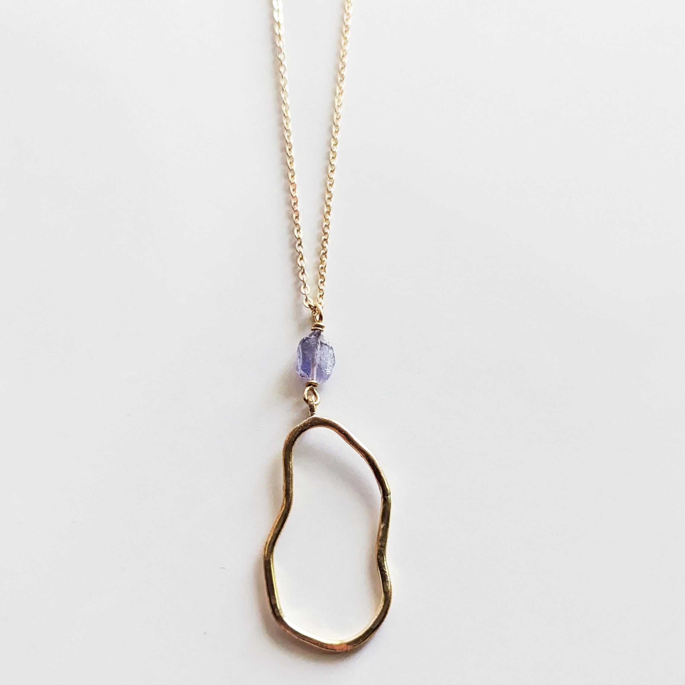 Iolite FreeForm Necklace