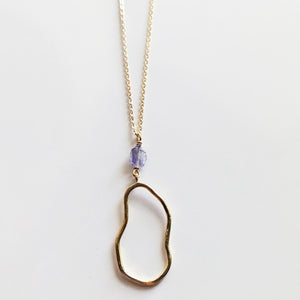Iolite FreeForm Necklace