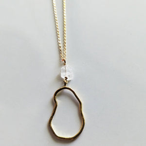 Quartz FreeForm Necklace