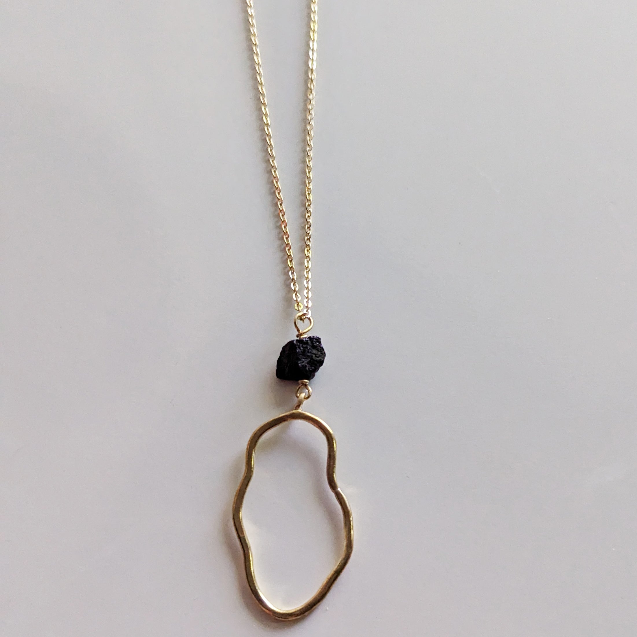 Tourmaline FreeForm Necklace