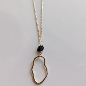 Tourmaline FreeForm Necklace