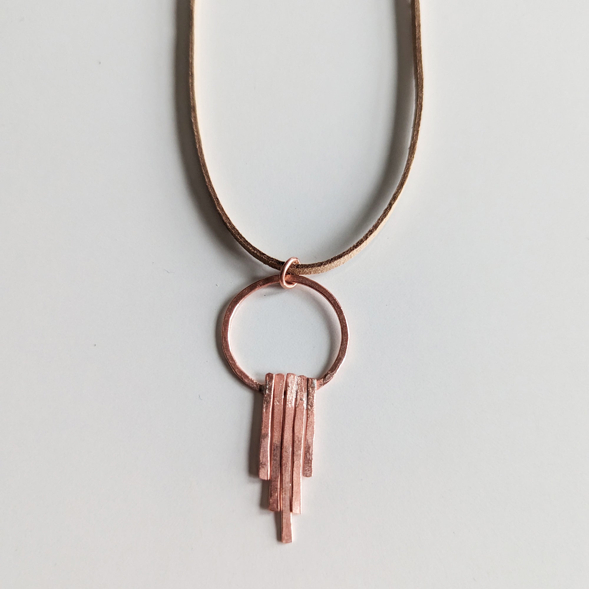 The Copper Hoop Point Necklace