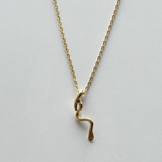 Delicate Snake Necklace
