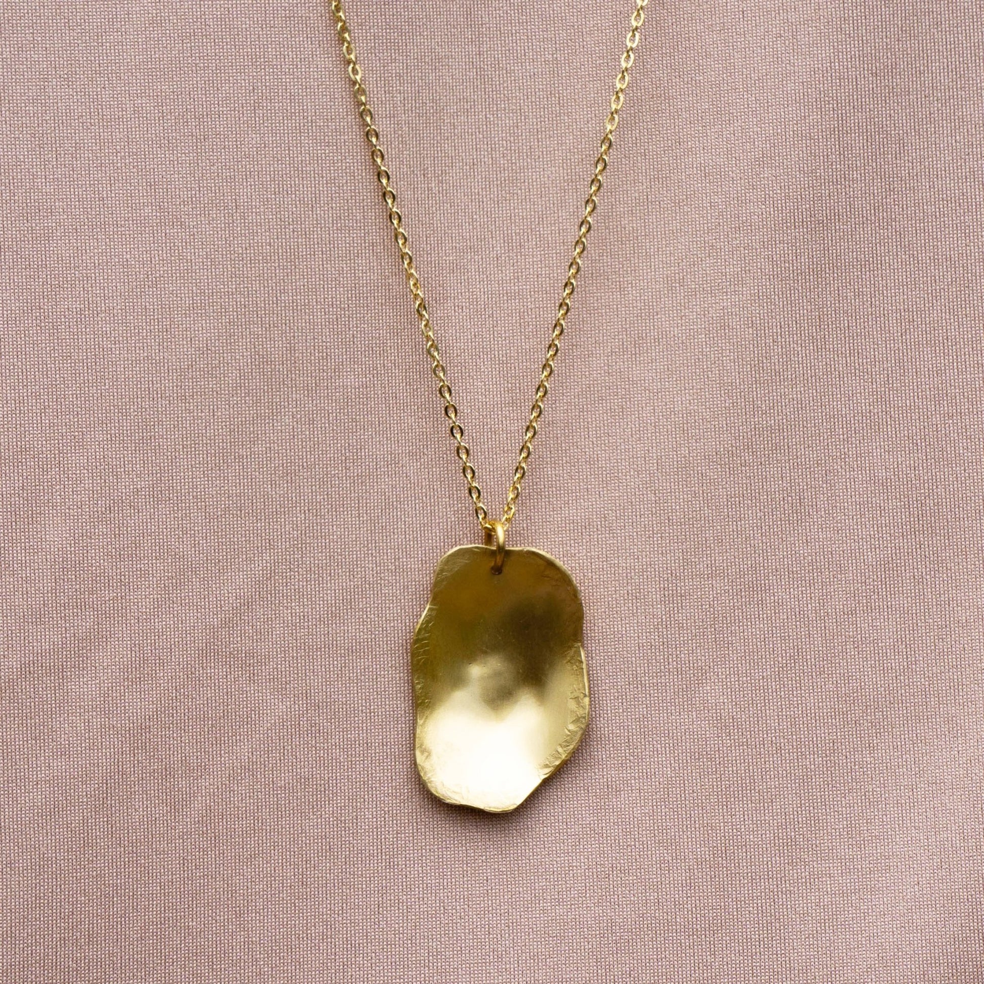 Free Form Solid Necklace - Peerless Charm