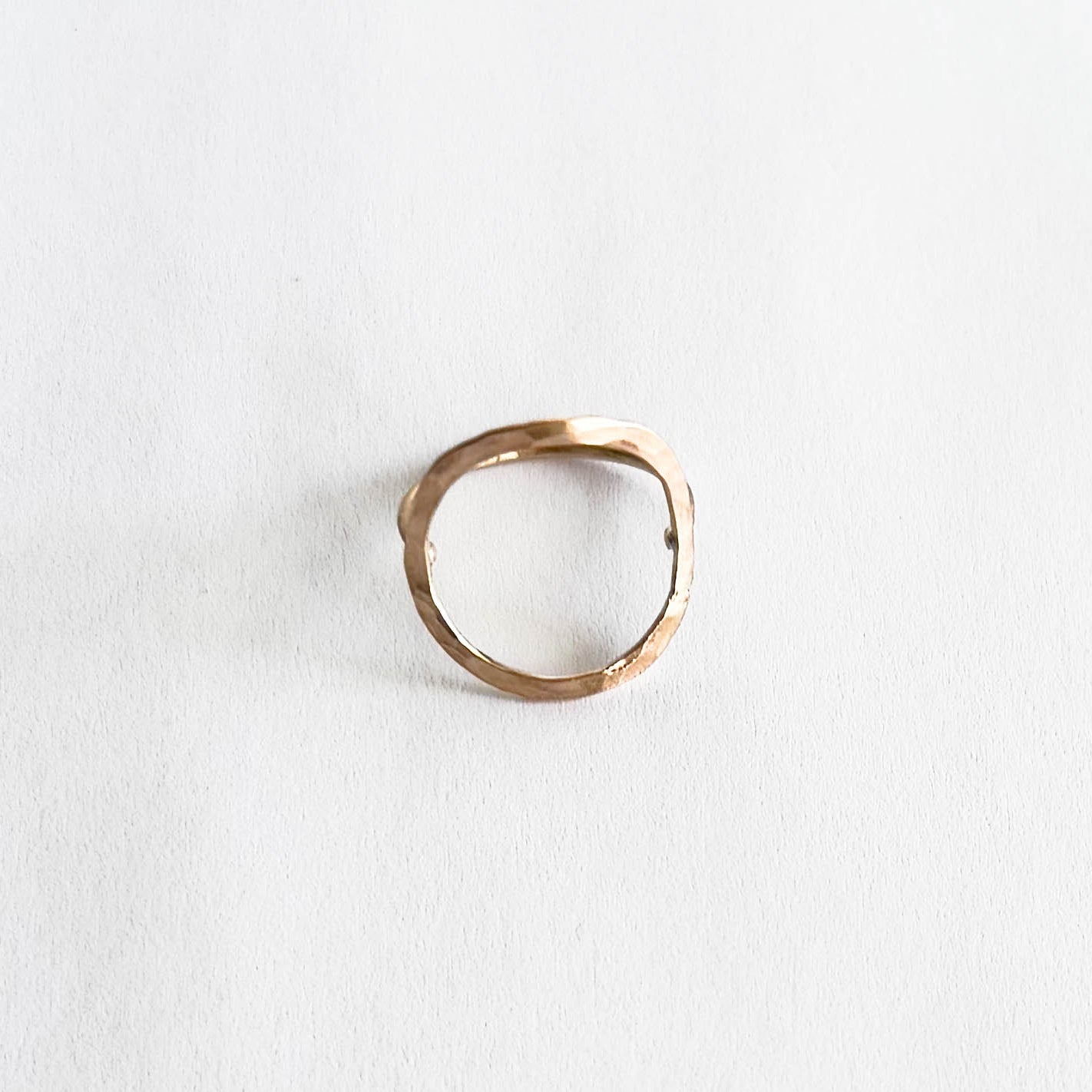 Gold - Filled Geometric Circle Ring - Peerless Charm