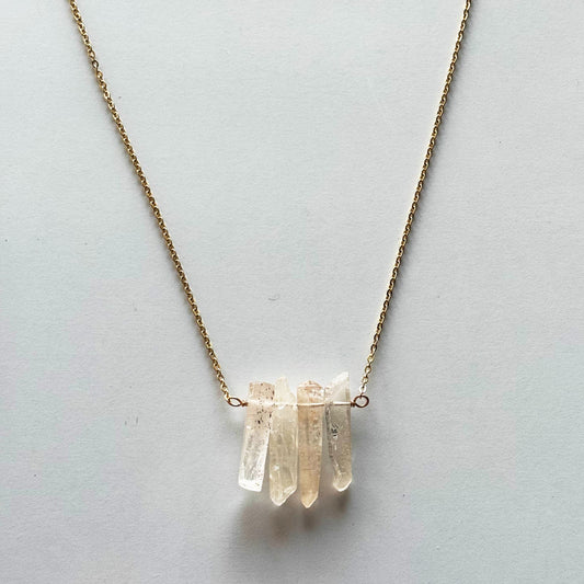 Quartz Point Necklace - Peerless Charm