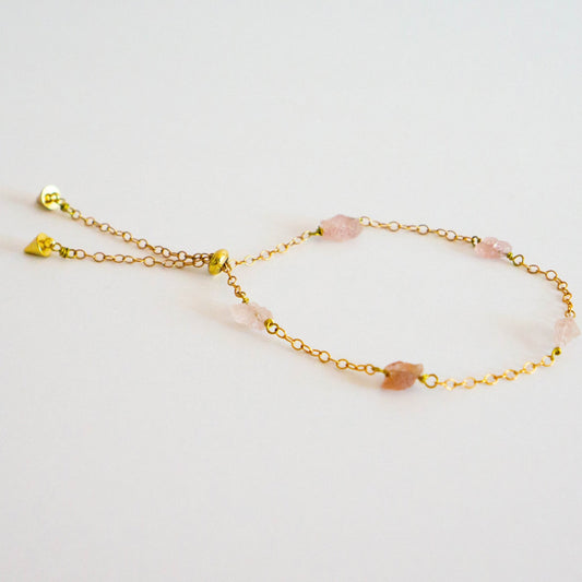 The Orbit Bracelet | Assorted Gemstones - Peerless Charm