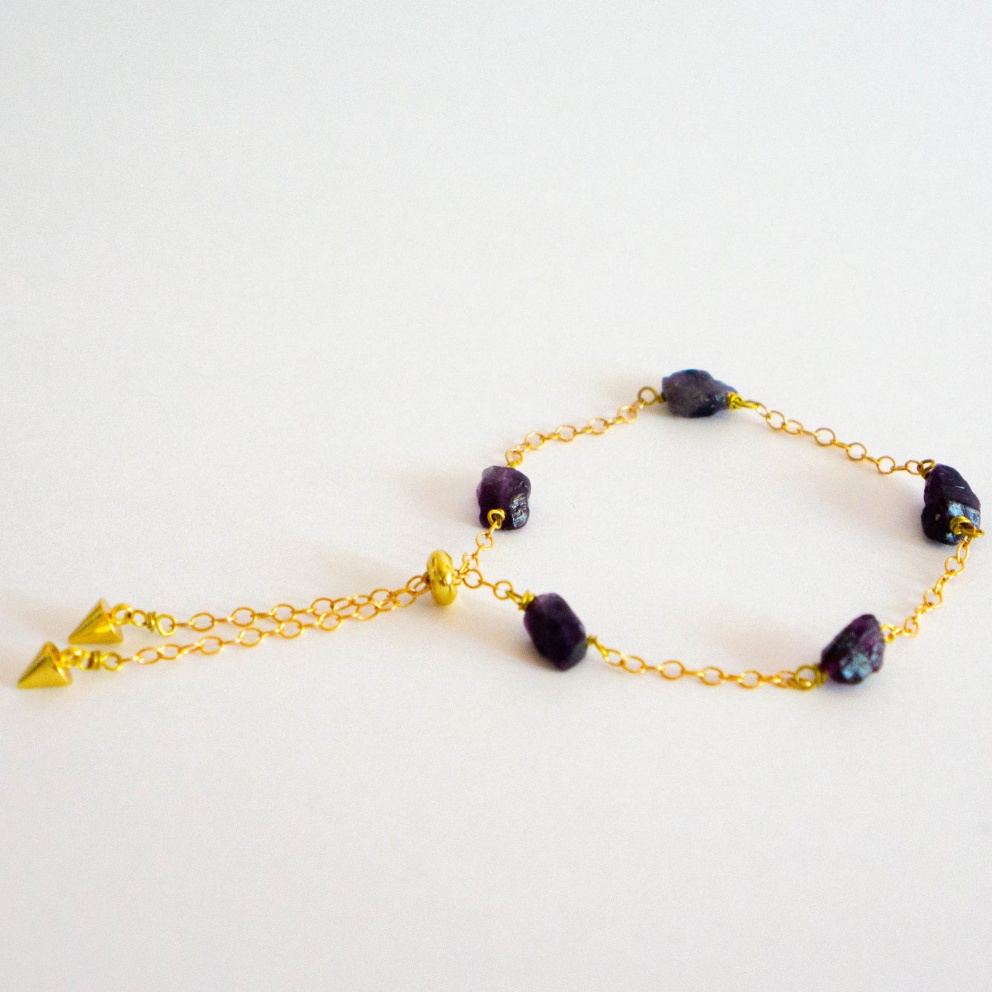 The Orbit Bracelet | Assorted Gemstones - Peerless Charm