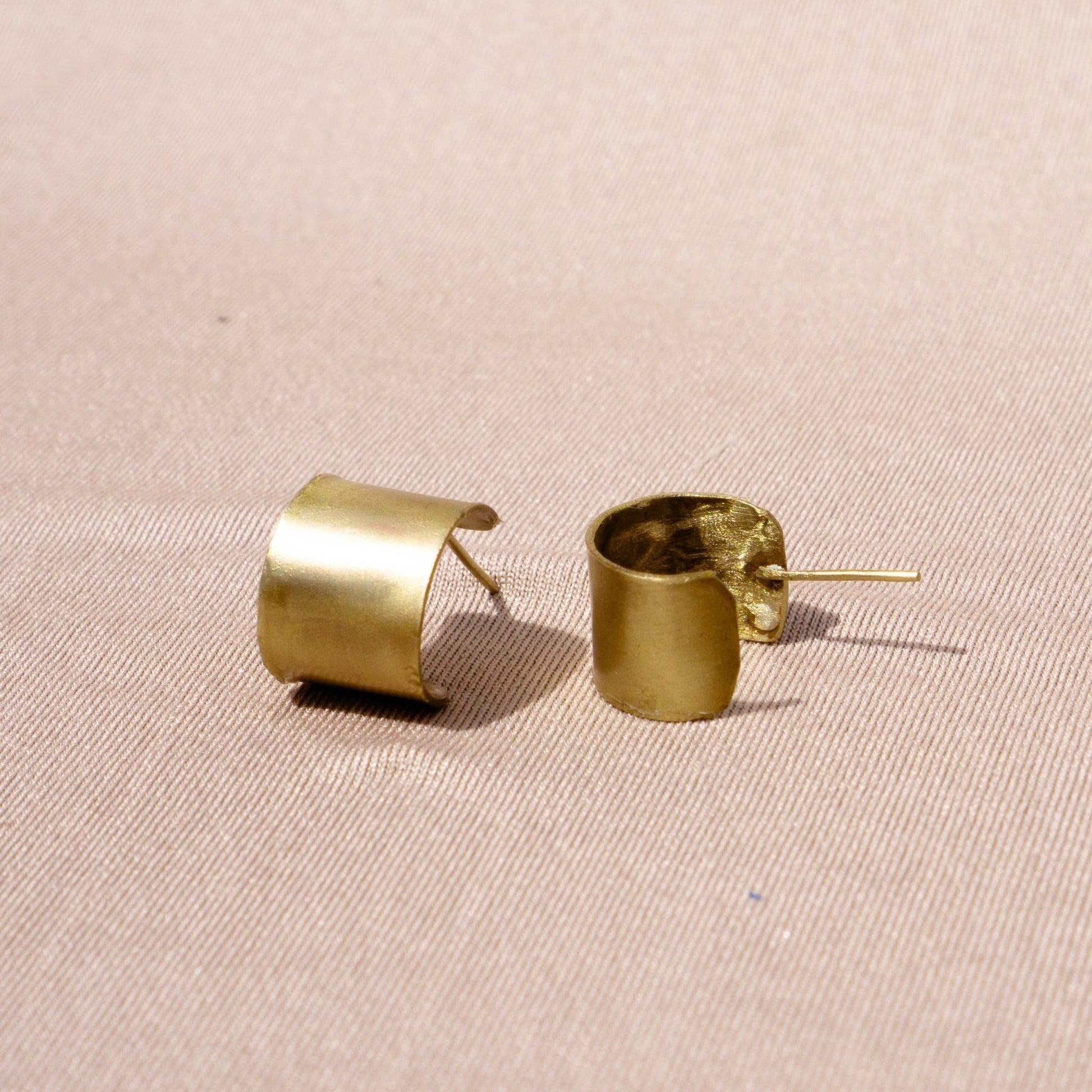 Wide Hoop Earrings - Peerless Charm