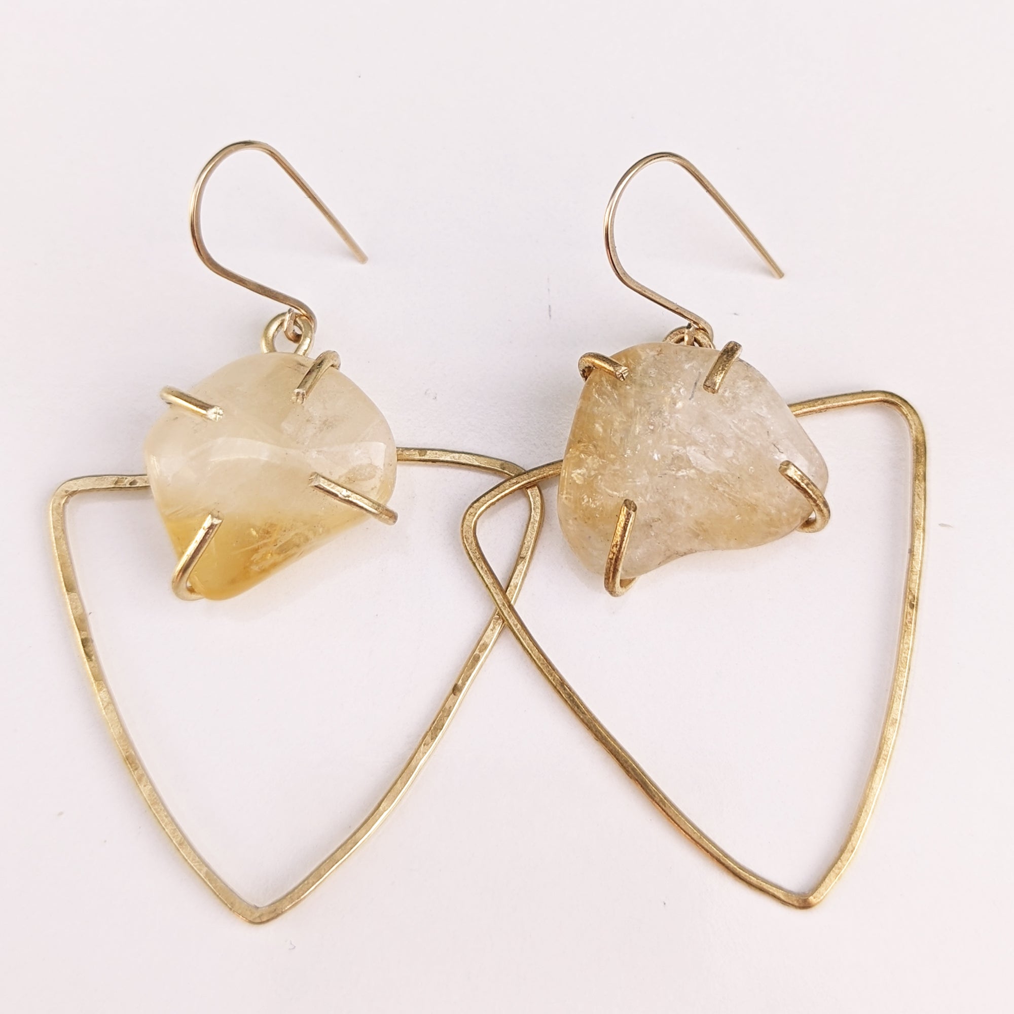 Citrine Amulet Earrings
