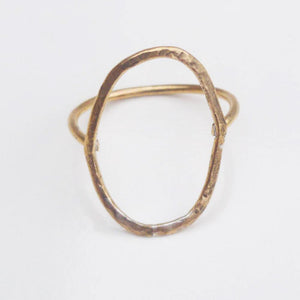 Geometric Ring -Oval