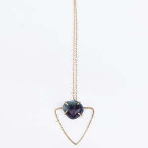 Fluorite Amulet Necklace