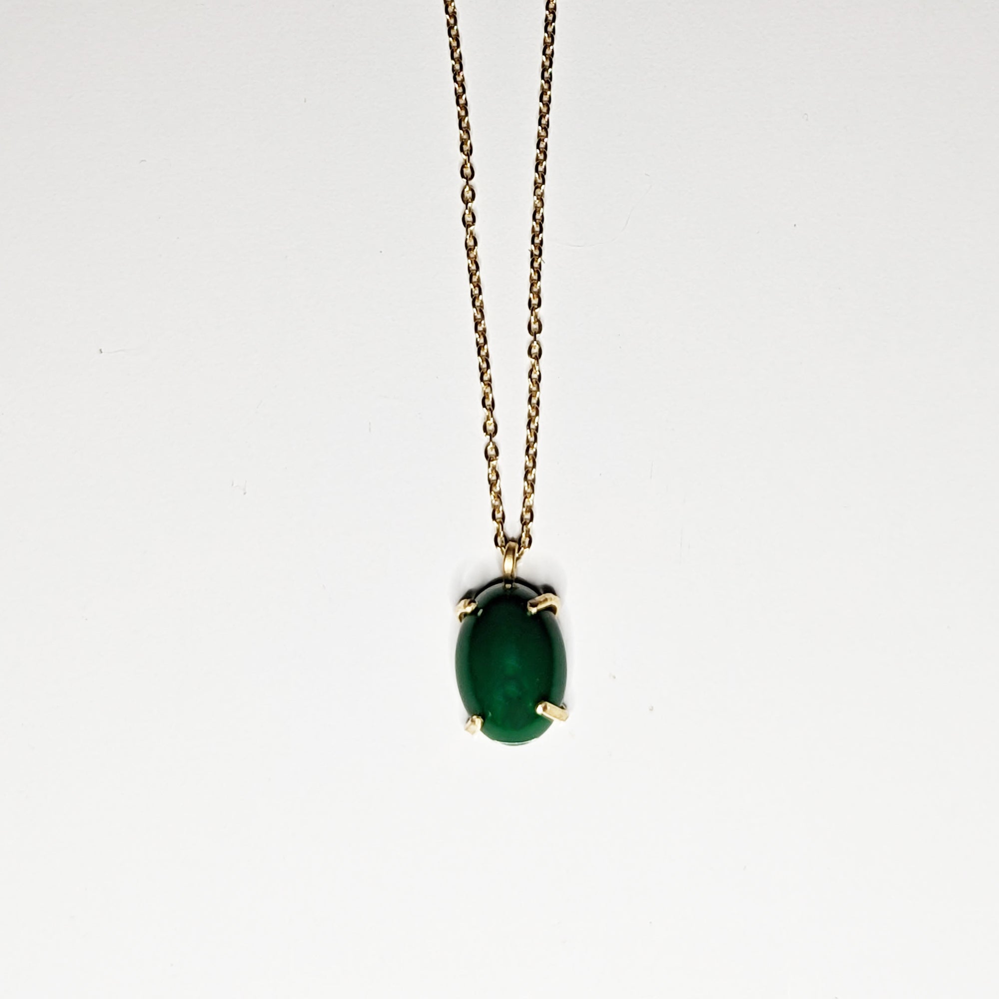Green stone bridal necklace – Ricco India