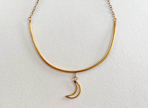 The Crescent Moon Choker