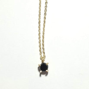 Onyx Drop Necklace