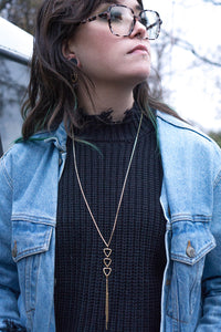 Triangle Fringe Necklace