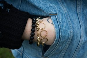 The Hoop Chain Bracelet