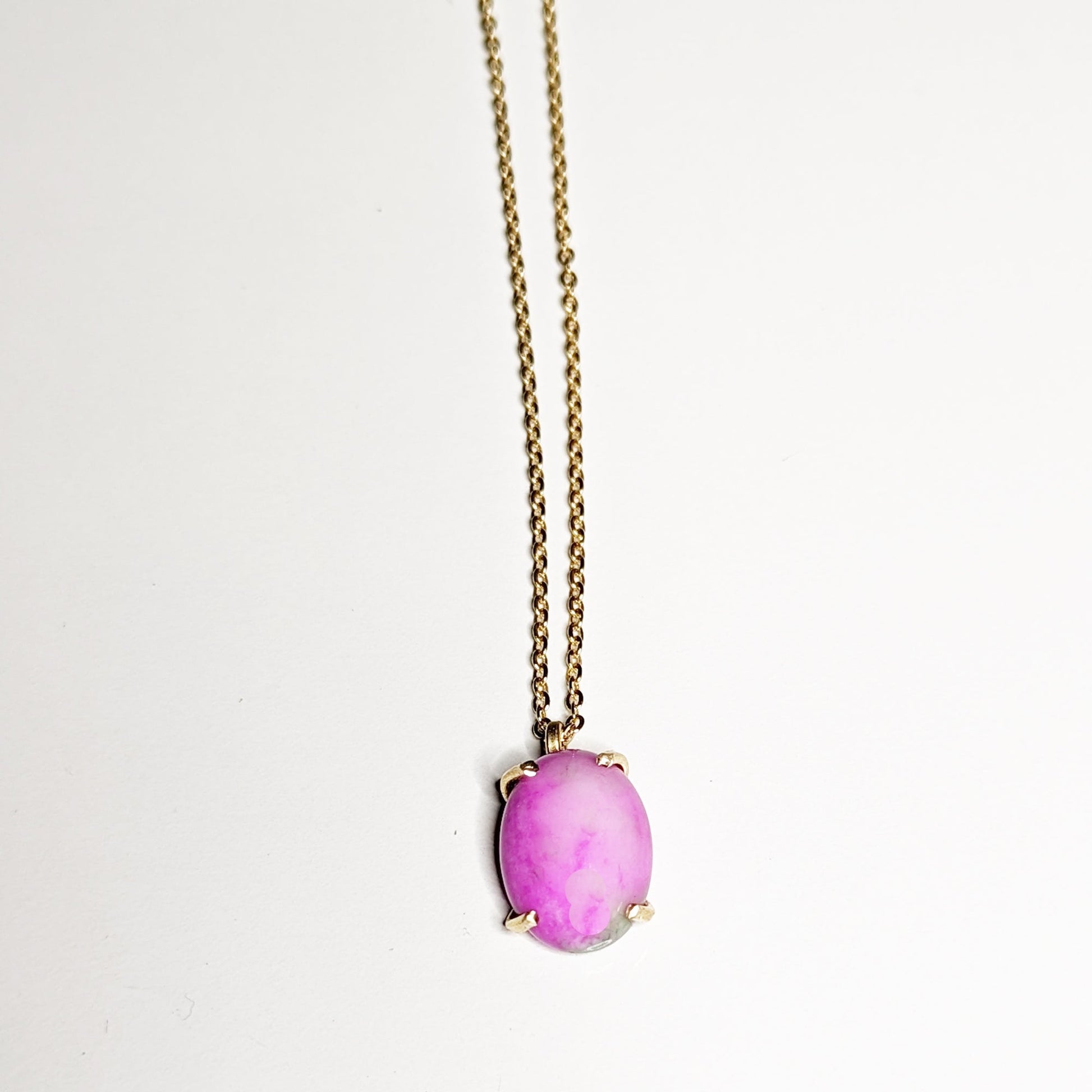 The Pink Jewel Necklace - Peerless Charm