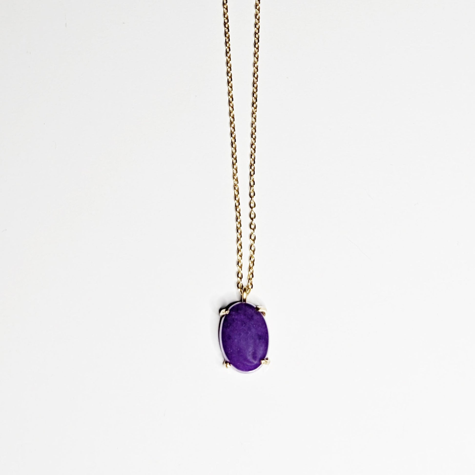 The Purple Jewel Necklace - Peerless Charm