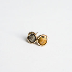 Venus Jasper Charming Studs